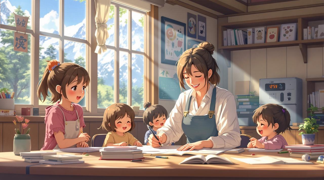 成人短剧资源客户案例 - 公益动画短片《微光》—— 山区儿童教育关爱项目