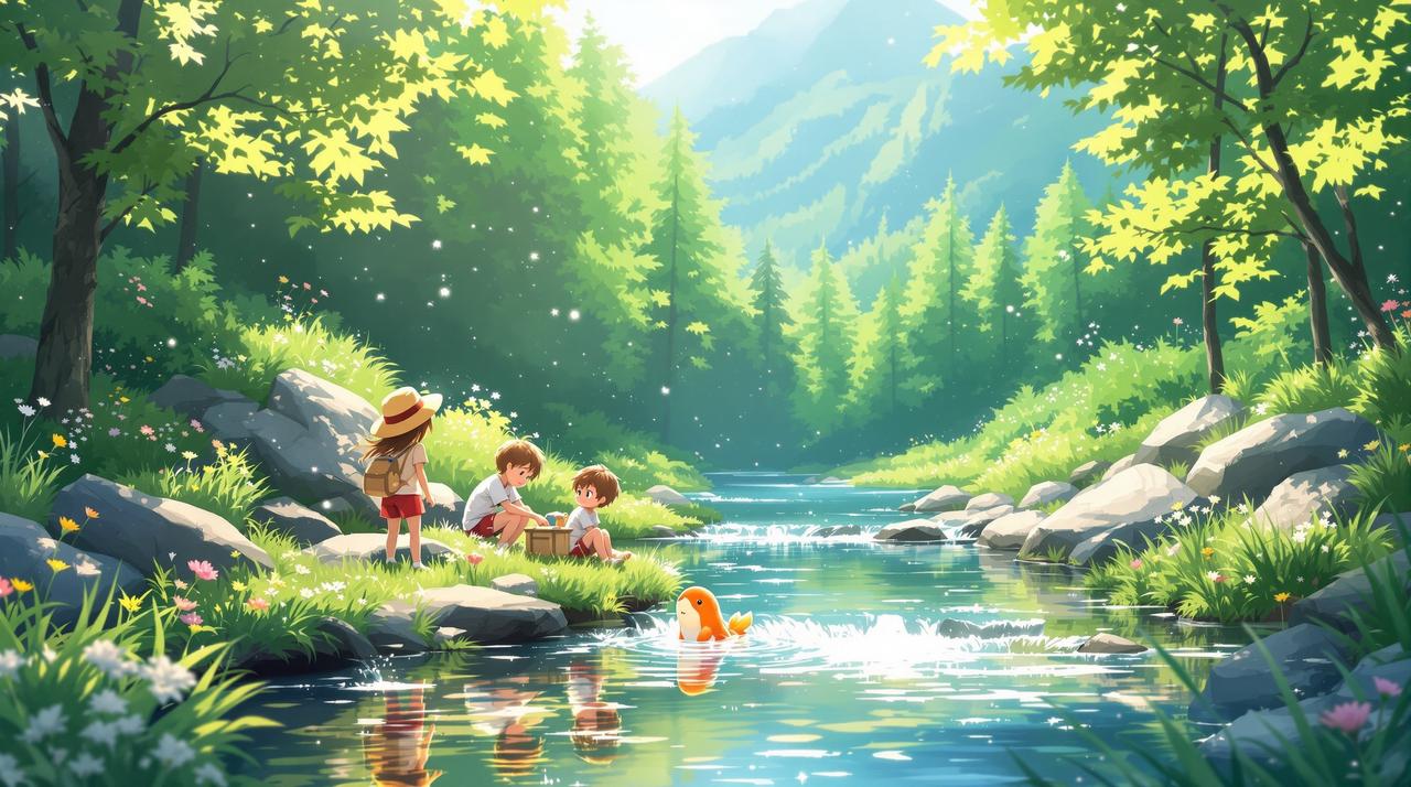 成人短剧资源夏日的河童 成人短剧资源治愈动画作品《夏日的河童》 - 暖心家庭